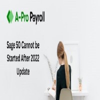 Sage 50 Cannot be Started After 2022 Update