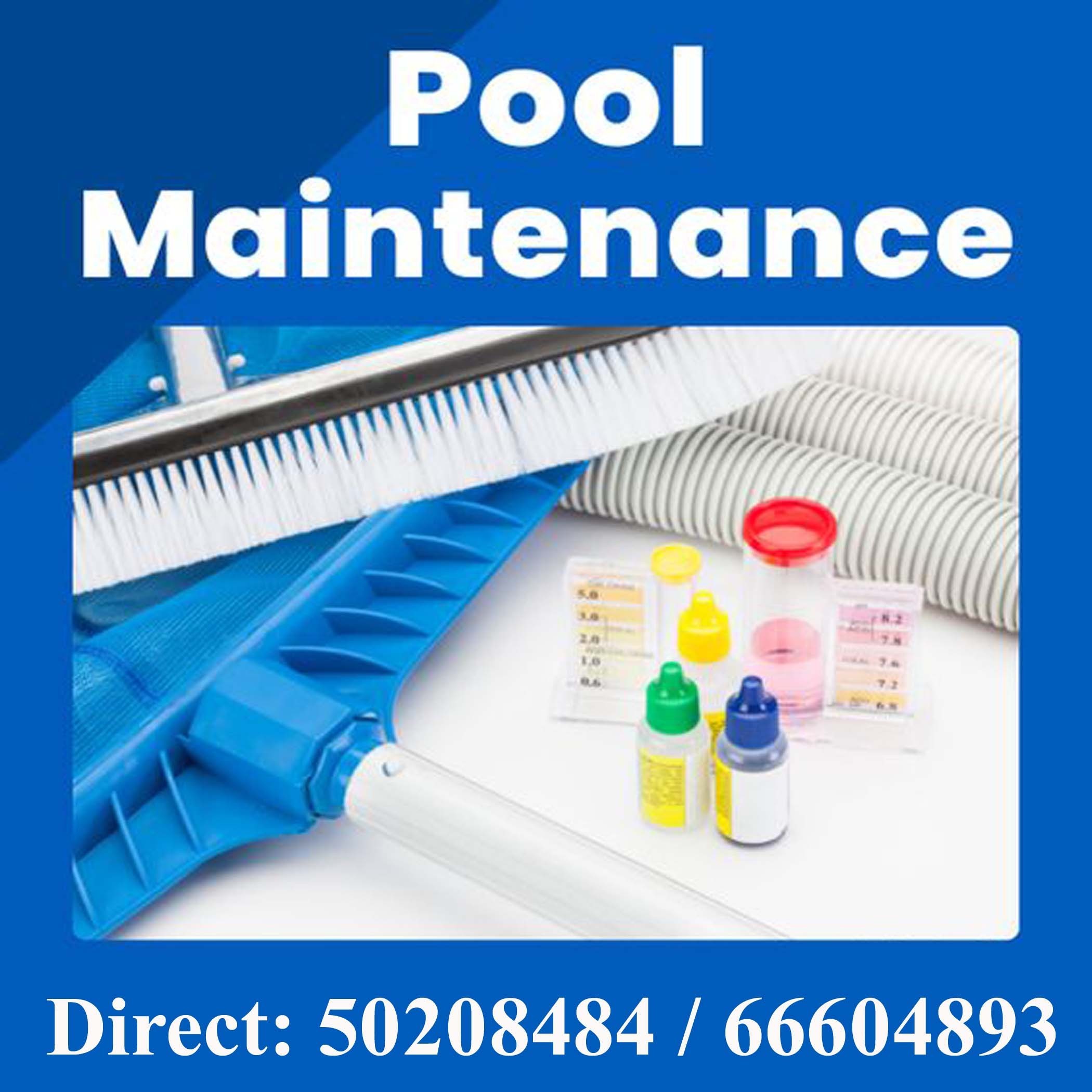 Servicing the swimming pools of Kuwait